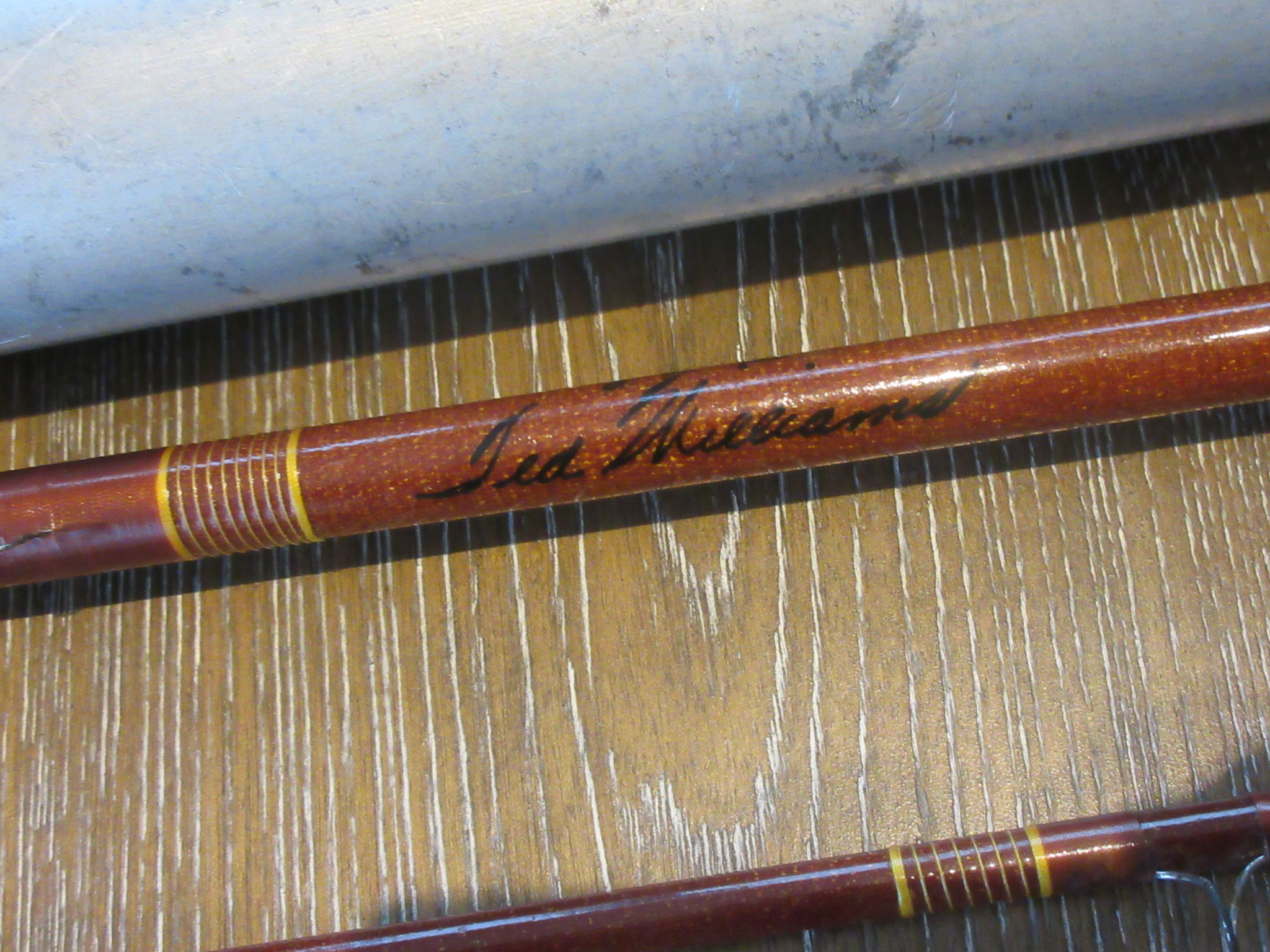 Older Ted Williams fiberglass fly rod Collecting Fiberglass Fly Rods